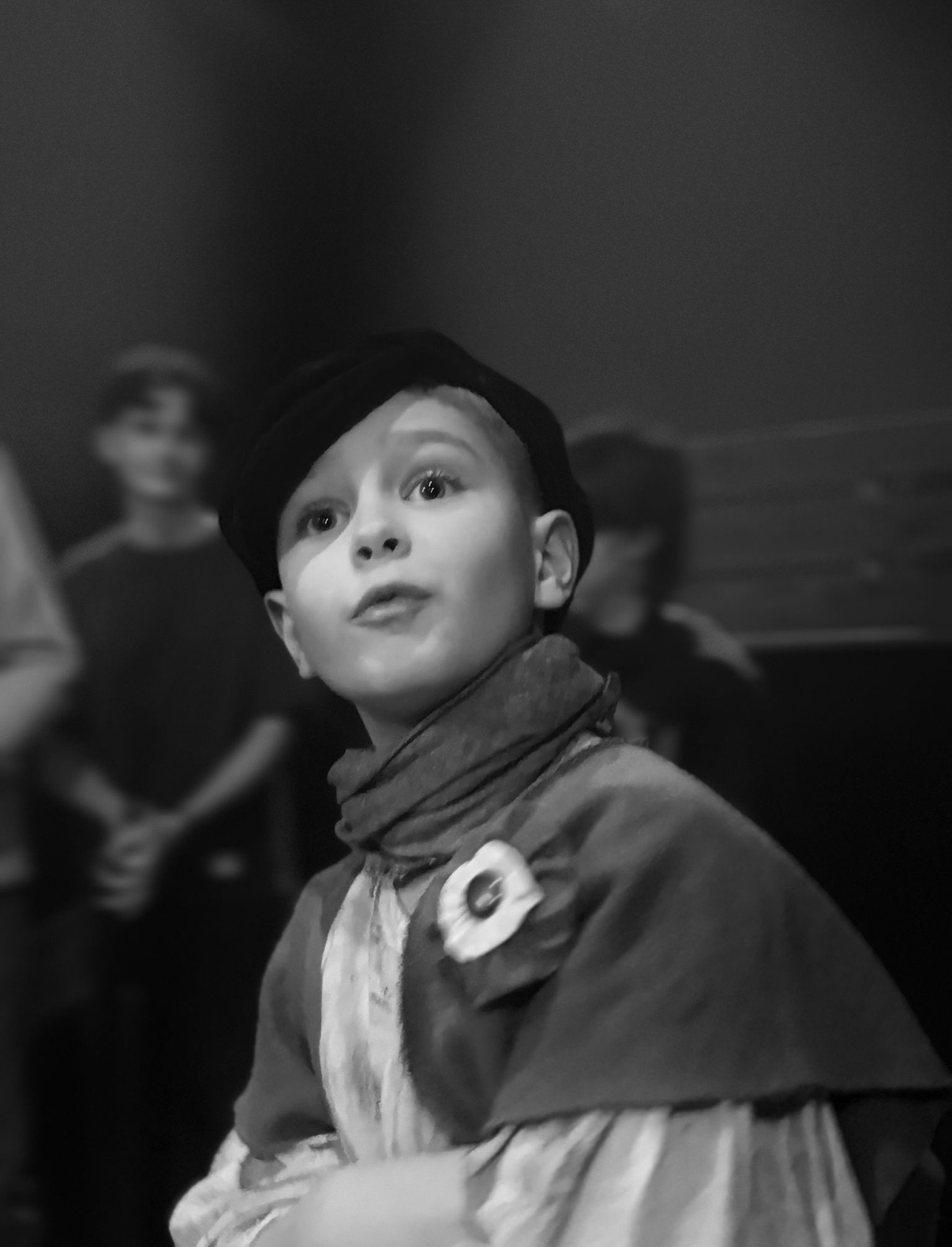Jeune comédien en costume, Les Misérables